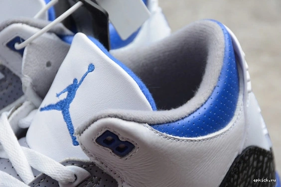 Rep EP AIR WHITE JORDAN RETRO 3 CT8532-145 BLUE CT8532-145 1224